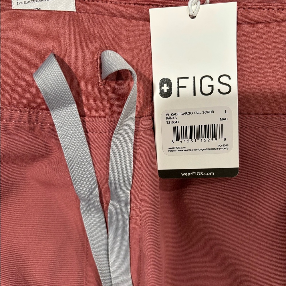 Mauve FIGS scrub set Sz large